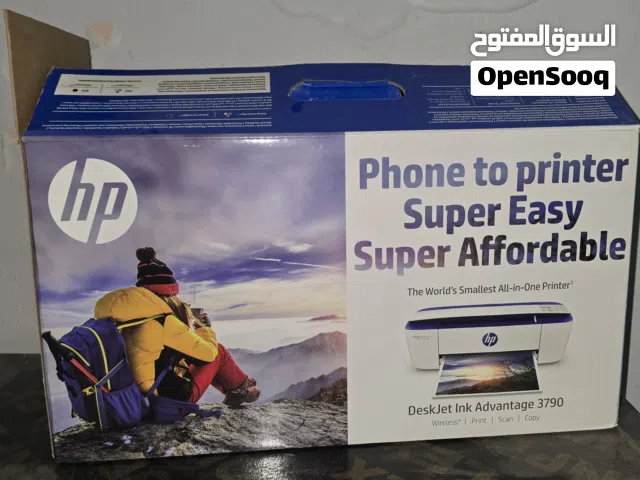 طابعة hp مع شاشة كمبيوتر hp 1080FHD مجانا شوف الوصف