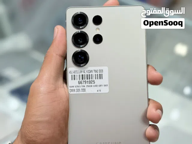 Samsung Galaxy S25 ultra 256gb Less used Samsung warranty Arabic version