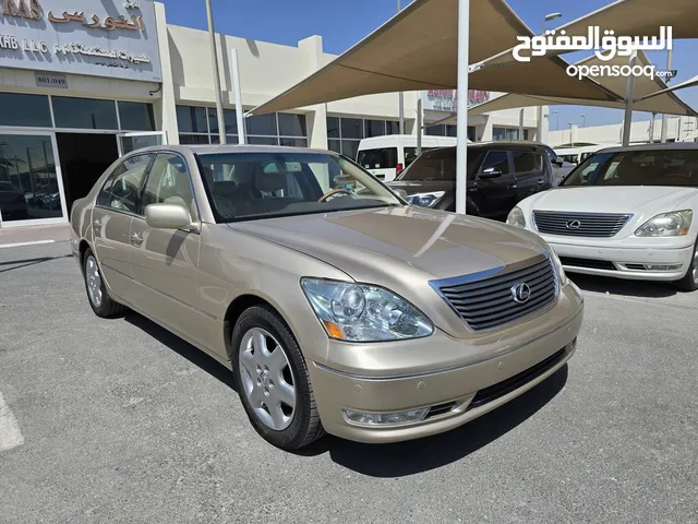 لكزس LS 430 .. وارد امريكا شهاده جمركيه .. كلين تايتل .. من دون دعم ولا صبغ ولا غرق