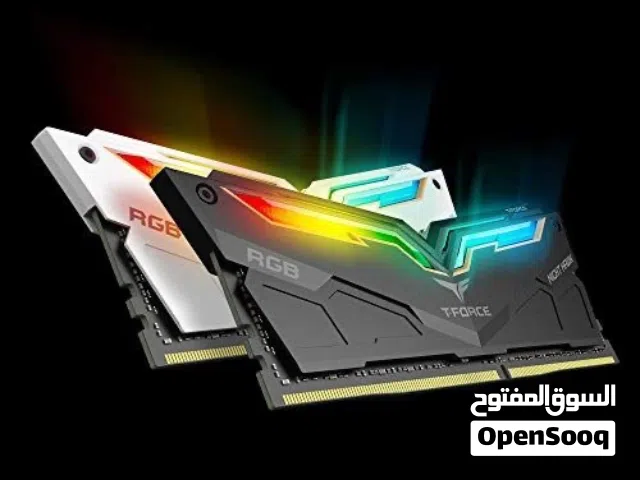 Ram ddr5 32 6000hz جديد باللون الابيض الماركه من شركه lexar