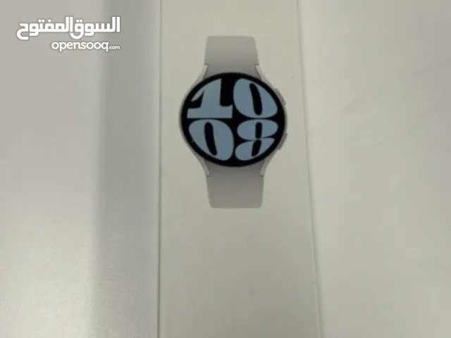 ساعة سامسونج ووتش 6 جديدة  New Samsung Watch6 Silver 44mm