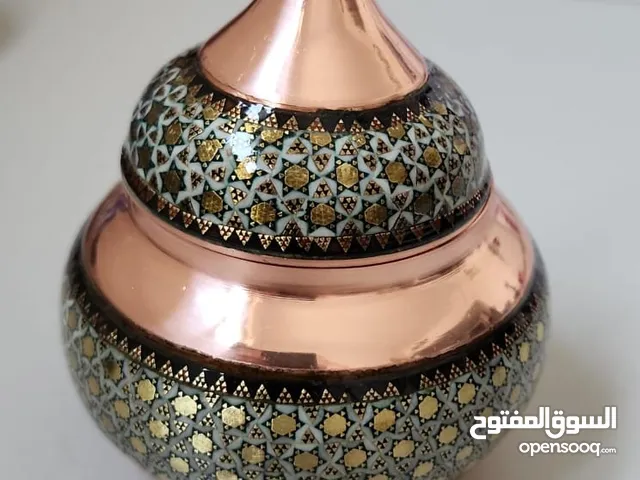 Khatamkari Copper Sugar Bowl – Persian Handicraft