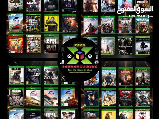 Xbox Game Cd's for series x/s & one x/s أقراص ألعاب إكس بوكس سيريس و ون