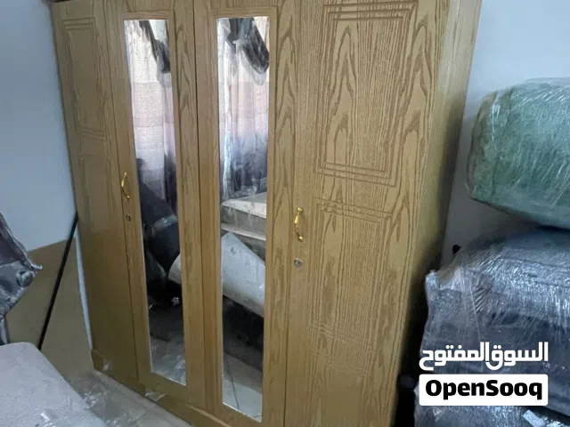 Four-Door Wooden Wardrobe and