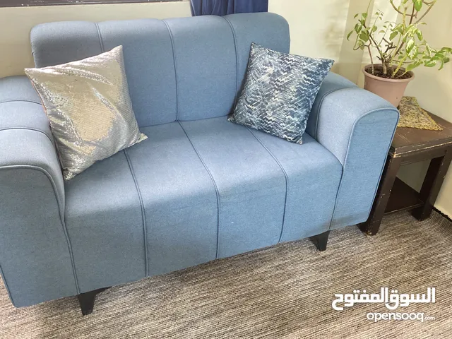 طقم كورنر اللون تركوازي للبيع شبه جديد
