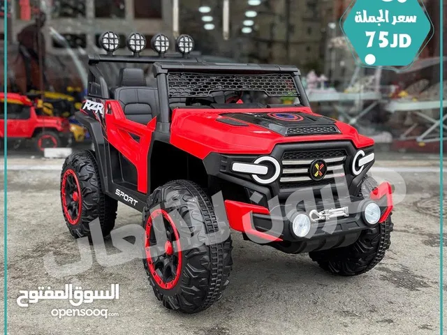 سياره جامو 4 ماتور اعلى صنف تناسب عمر 8 سنة مع بلوتوث و هزاز و روموت و موسيقى