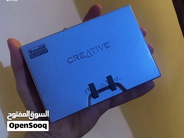 كرت صوت فضي ( ماليزي ) مستخدم قليل جداً.  مع التعاريف والملحقات