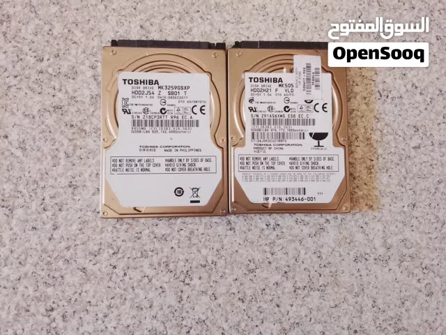 اقراص Toshiba بسعة 500gb