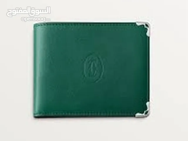 Cartier green wallet