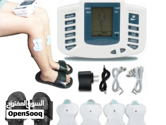 جهاز المساج ثيربي تحفيز الاعصاب العلاجي بالنبضات الكهربائية مع حذاء مساج الاقدام  نبضات تدليك القدم