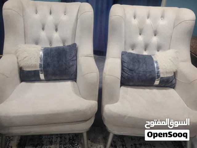 انتريه مودرن خشب زان 4قطع 2لون مكون من كنبة3 /كنبة2/ 2باجير