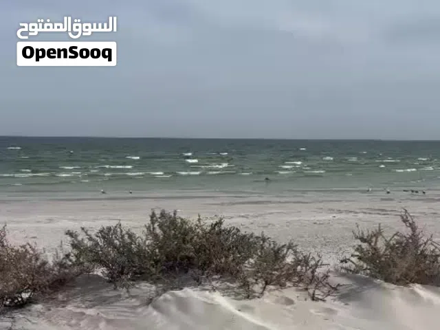 ارض اول خط البحر في خلوف، مكان جميل جدا وحي راقي