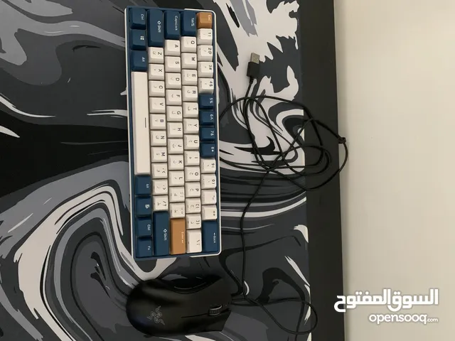 Rk61 plus keyboard Skycyan Switch & razer deathadder mouse