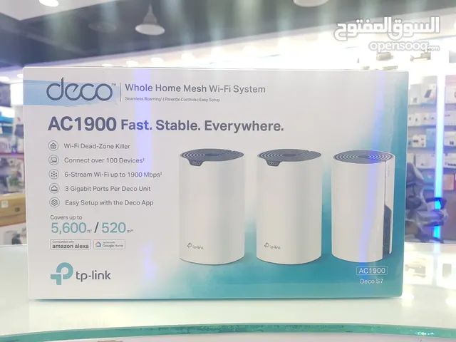Tp-link Deco S7 Ac1900 whole home mesh wi-fi system supports with Alexa and Google home