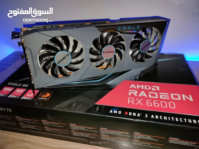 كرت شاشة rx 6600 بنفس قوة rtx 3060 وبسعر اقل