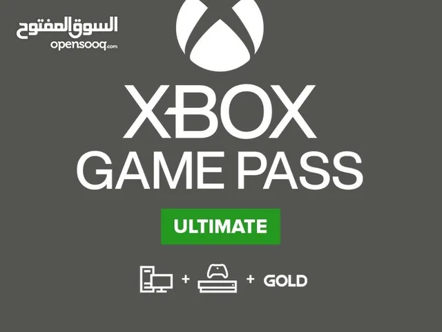 اشتراكات game pass ultimate  لاجهزة Xbox واجهزة Pc الكمبيوتر