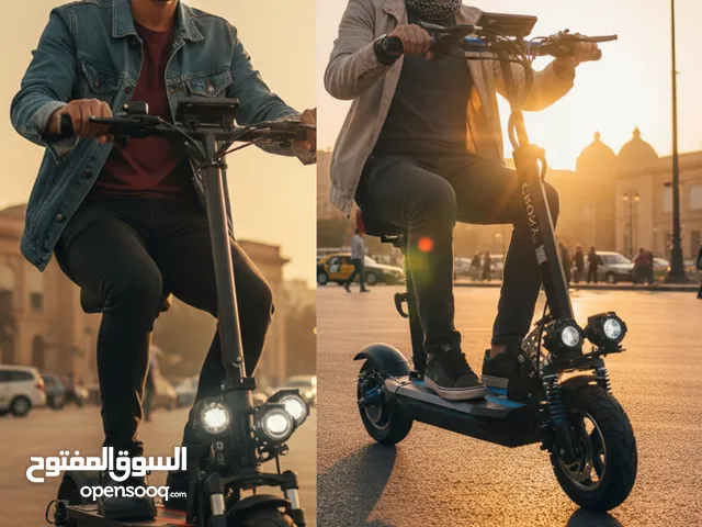 سكوتر كهربائي مناسب للكموبندات والمدن والجامعات والمسافات الطويله