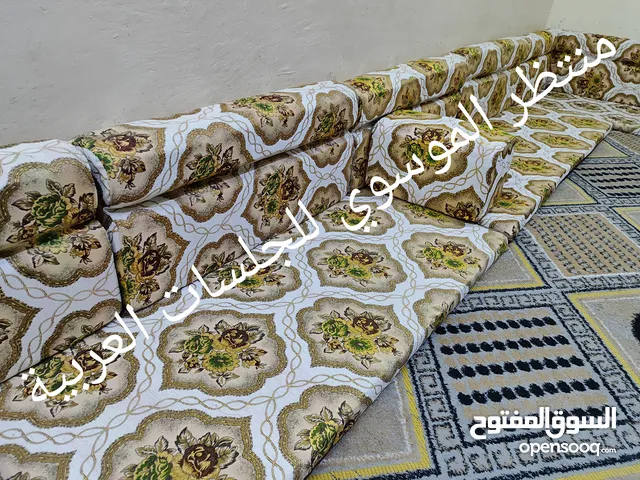 ... يالله كعدة عربية كويتي جديد جديد 6 متر 3 منادر 5 مساند 1 زاوية 3 تكيات قماش تركي راقي السعر 175