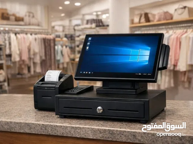 جهاز كاشير مع الطابعة و الدرج