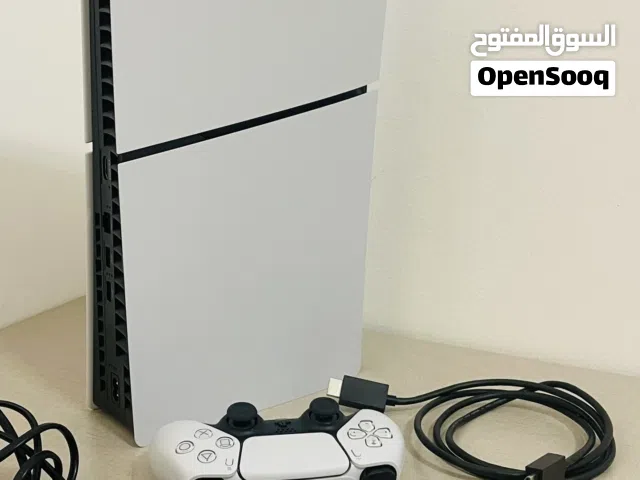 بلايستيشن 5 ديجيتال سليم Ps5 Slim - السوني مستعمل استعمال خفيف جداً مع الكارتون وجهازه الاصلي