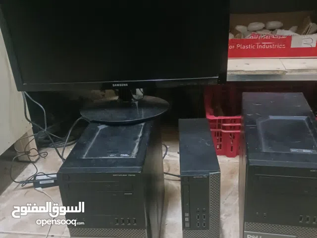 3 كمبيوترات وشاشة كلهم ب 400 شيكل قابل للمراعاة