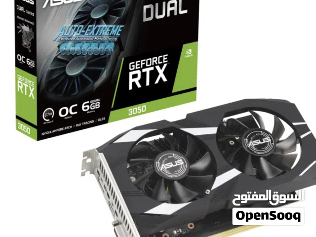 كرت شاشة  3050GEFORCE ب200 الف