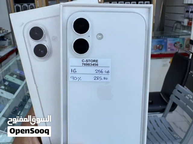 iPhone 16 -256 GB - Box piece- Perfect condition phone - 90% BH