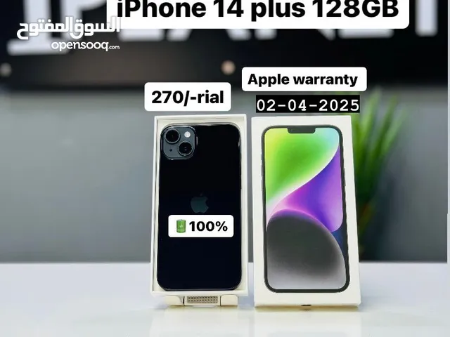 iPhone 14 Plus -128 GB - Absolutely satisfactory working- Apple warranty 2/4/25