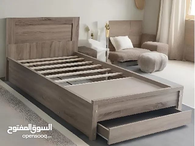 "Premium Wooden Bed with Mattress – Style & Comfort Combined"