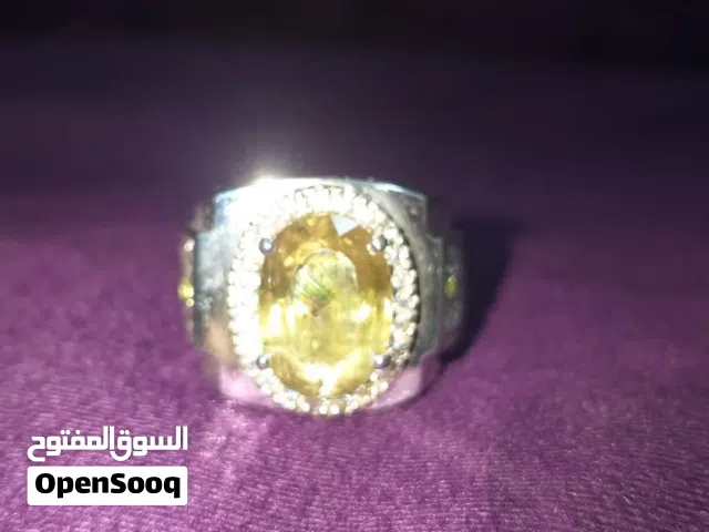 خاتم زولتانايت تركي متغير اللون طبيعي مع natural color change diapore zultanite Turkish stone ring