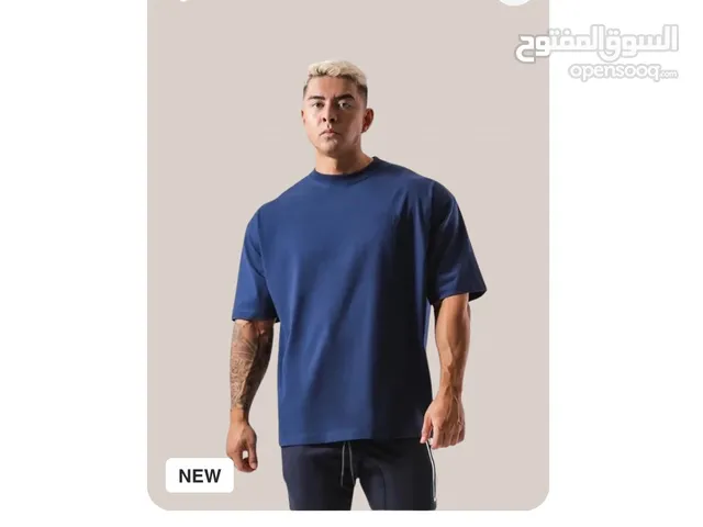 تيشيرت واسع سادة مريح أثناء التمرين - oversized - قطن 100٪