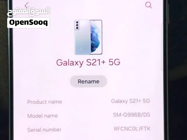 Samsung Galaxy S21 Plus 5G Blue 256GB Used – Excellent Condition