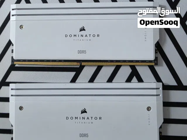 corsair dominator titanium 64gb ddr5 6400mhz 32gbx2 white