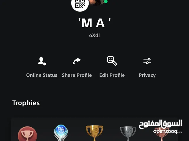 حساب سوني رباعي oXdl