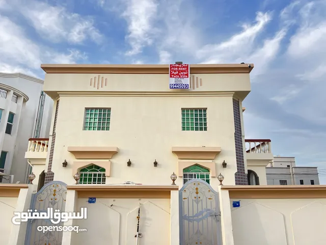 للإيجار توين فيلا في الموالح الجنوبيه For rent twine villa in Al Mwallah South