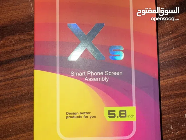 شاشة آيفون xs أصليه فيها كسر بسيط