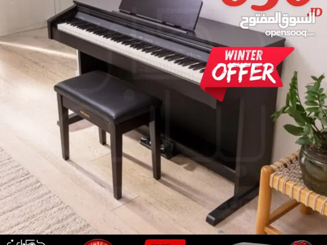 ديجيتال بيانو رولاند RP30 مع كرسي و هيدفون