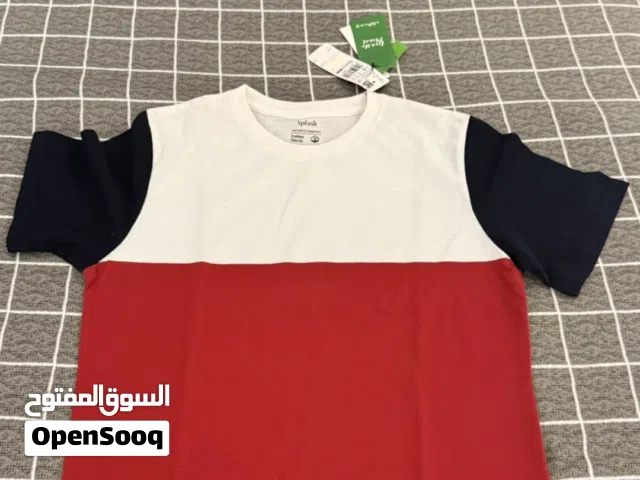 تيشيرت ملون جديد مقاس S