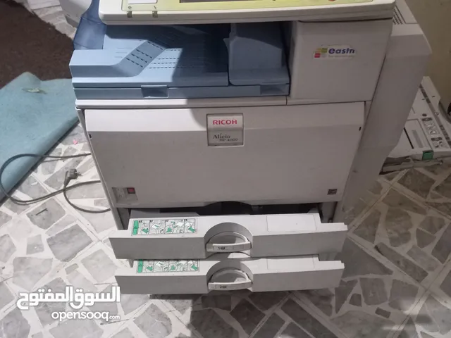 ماكنه تصوير نوع ريكو موديل Mp4001 40 صوره بالدقيقة ماكنه قويه للعمل المستمر تصوير طباعه سكانر