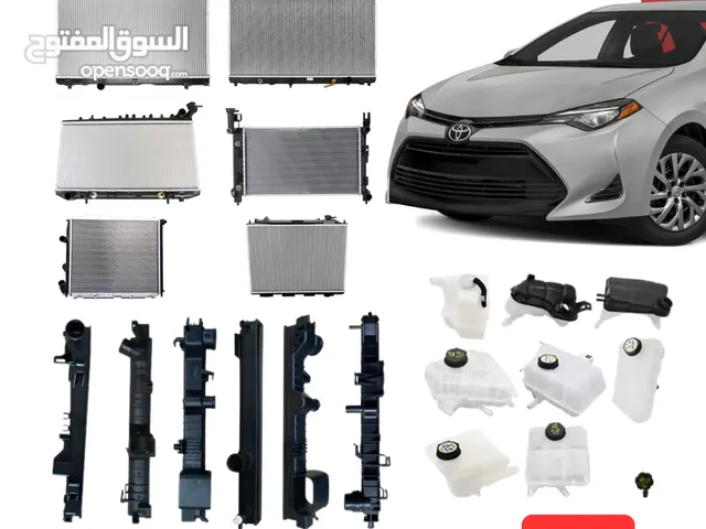 رديتر كورولا وقطع غيار جميع الموديلات