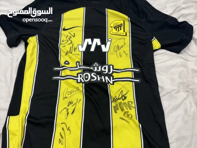 Authentic Signed Al-Ittihad 2023/24 Home Jersey – Multiple Player Autographs