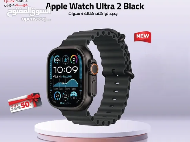 APLLE WATCH ULTRA 2 ( 49M ) BLACK NEW /// ساعة ابل الترا لون اسود مقاس 49 ملي الجديد