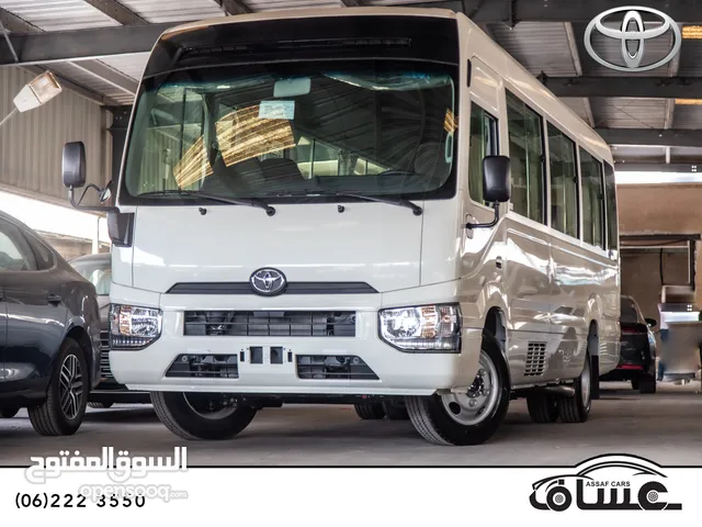 جديد و حصريا فقط لدى معرض عساف اخوان لتجارة السيارات   Toyota coaster 2026