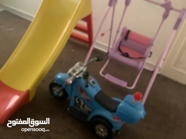 مرجيحه وسحسيله 3 درجات ودراجه شحن للبيع