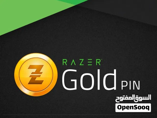متوفر شحن Razer Gold لجميع الألعاب والخدمات