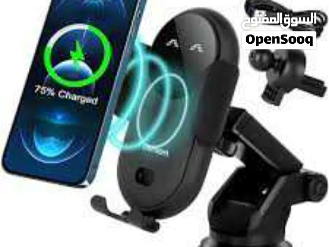 شحن لاسلكي  تصميم أنيق الشواحن اللاسلكية تأتي عادةً بتصميمات جذابة تناسب الديكورات يعمل بكفه عاليه@@