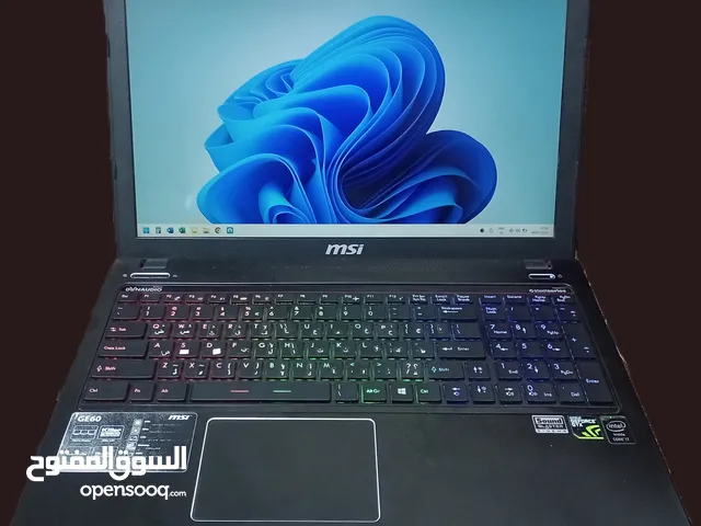 MSI GE60 Apache Pro Gaming Laptop