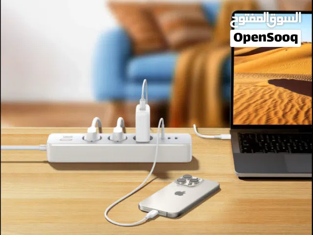 وصلة كهرباء UGREEN 30W AC Power Strip 25357 – شحن سريع Type-C – 20 دينار