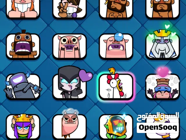 للبيع حساب Clash Royale 7560 كأس لفل 39 كروت 14 و13 Evolution + Champions