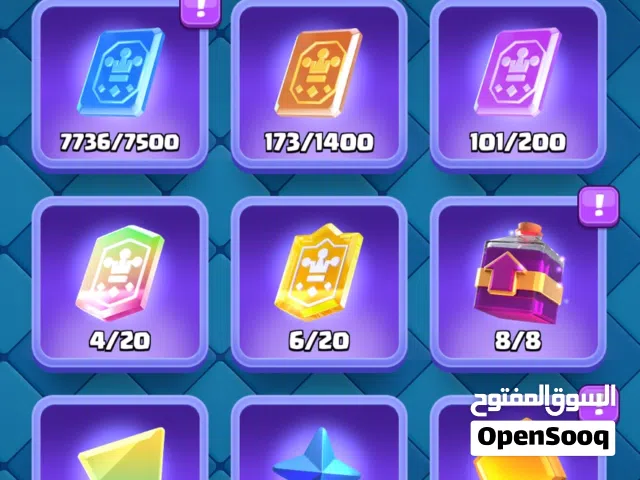 clash royale acc level 60 and 12k trophies